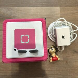 Pink Tonie Box with charger and song Tonie